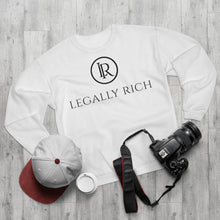 Load image into Gallery viewer, Unisex Crew Neck Sweatshirt- B/W Print