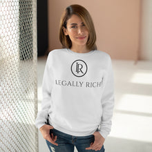 Load image into Gallery viewer, Unisex Crew Neck Sweatshirt- B/W Print