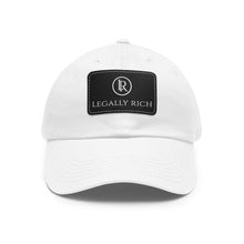 Load image into Gallery viewer, Dad Hat with Leather Patch (Rectangle)