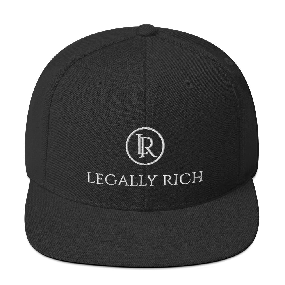 LR Snapback Hat - Black